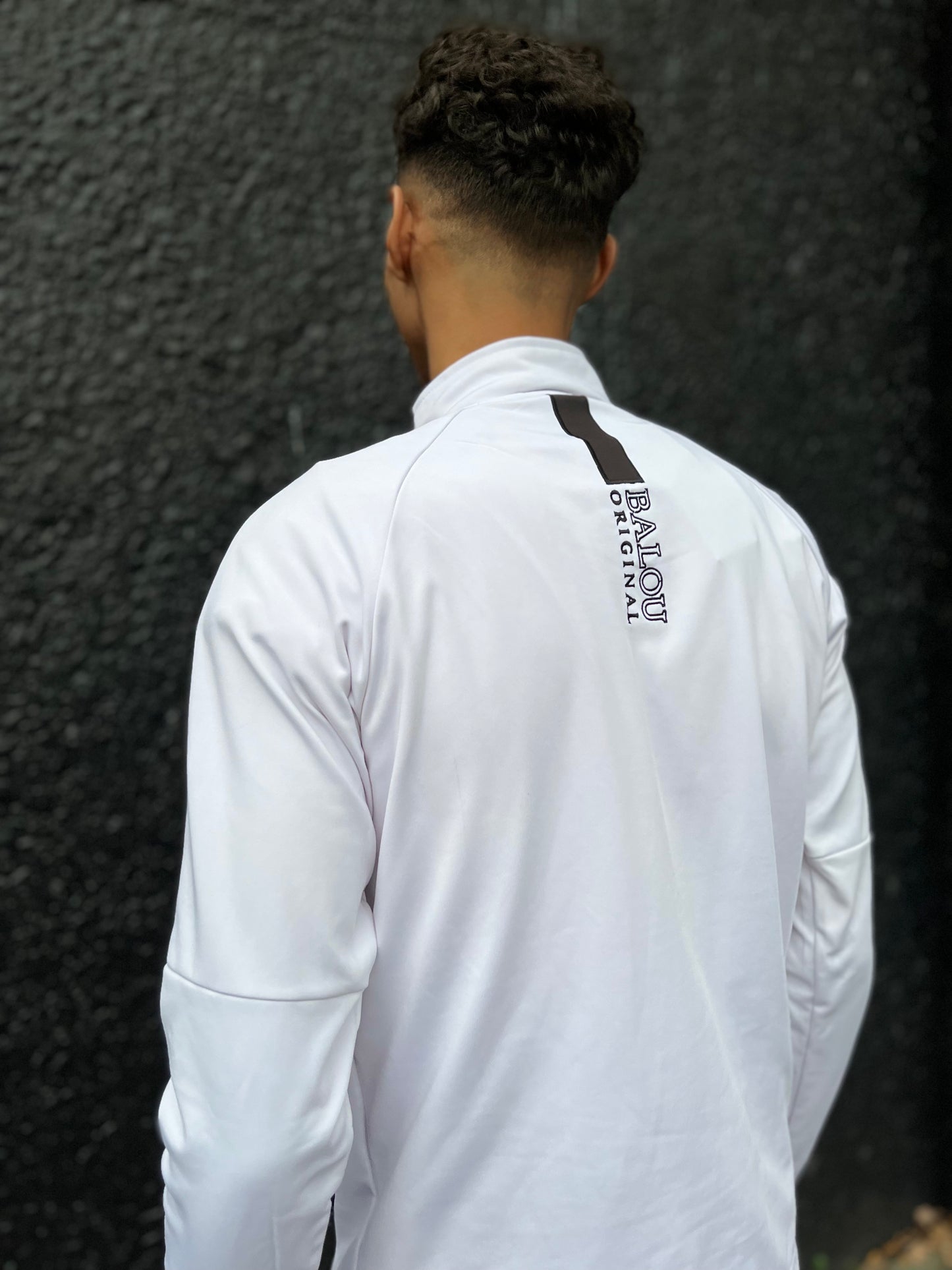 Balou Performance Half Zip White